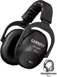 Garrett MS-3 Z-Lynk Wireless Headphones for Metal Detectors