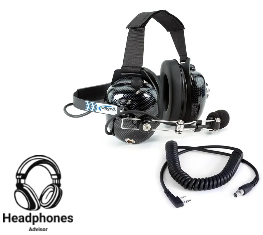 Rugged Radios H-41 Headphones for NASCAR Races